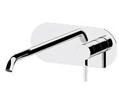 Remer Metrica Смеситель для раковины встраиваемый, без донного клапана, внешняя часть, цвет: cromo MC15KB