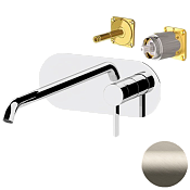 Remer Metrica Смеситель для раковины встраиваемый, внешняя часть, цвет: visual inox MC15LKBXV