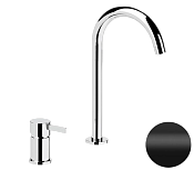 Remer Metrica Смеситель для раковины, без д/к, высота излива 24,1 см, цвет: nero opaco MC57LNO