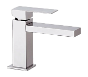 Remer Q-Design Смеситель для раковины, без донного клапана, высота излива 8,6 см, цвет: cromo QD11