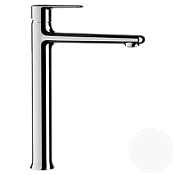 Remer Vanity Смеситель для раковины, без донного клапана, высота излива 24,2 см, цвет: bianco opaco V11LBO