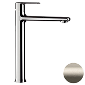 Remer Vanity Смеситель для раковины, без донного клапана, высота излива 24,2 см, цвет: visual inox V11LXV