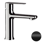 Remer Vanity Смеситель для раковины, без донного клапана, высота излива 10,1 см, цвет: nero opaco V12NO