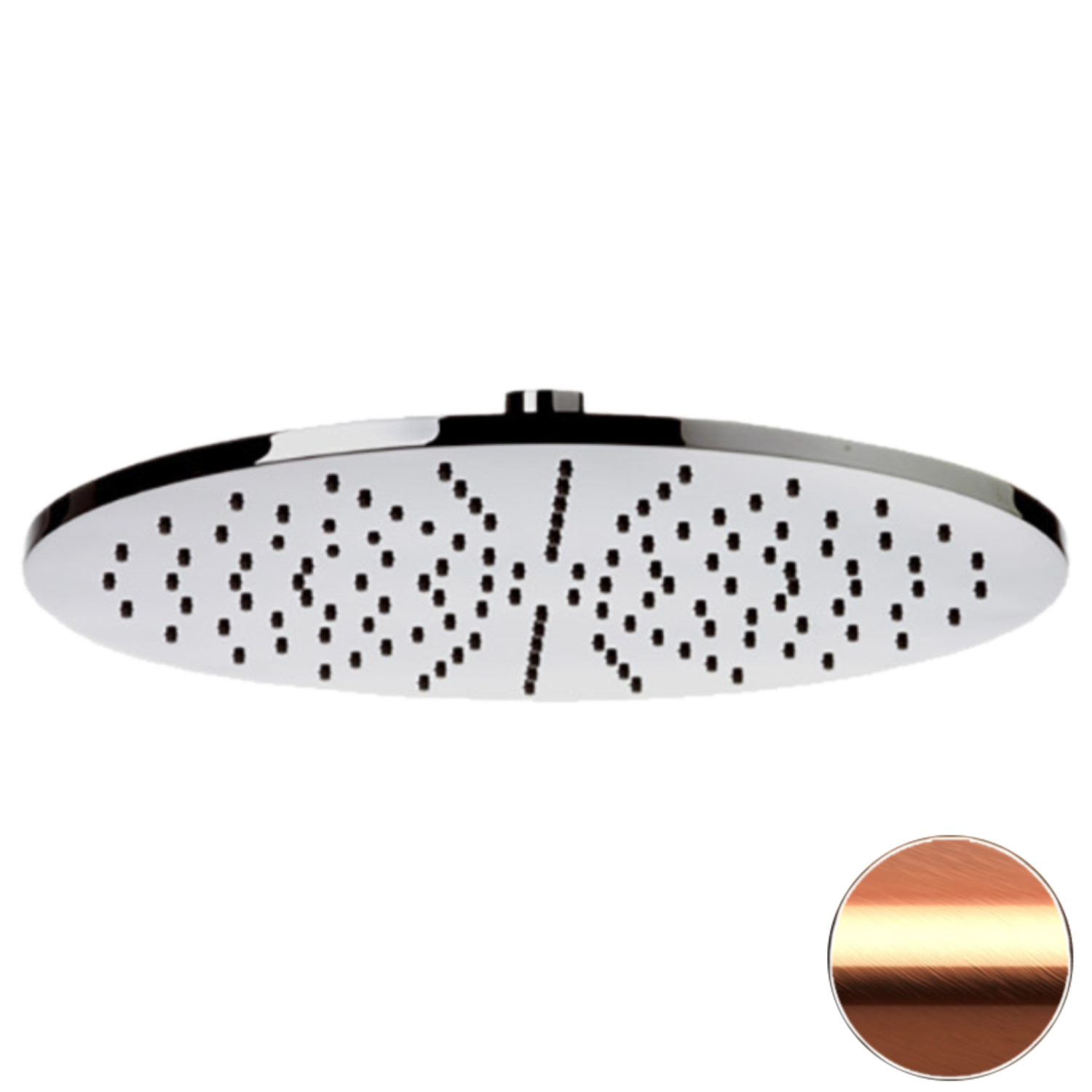 Remer Верхний душ 30 см, 1 режим, цвет: rame spazzolato 359MM30RPX