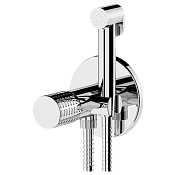 Remer Celebrity Гигиенический душ со смесителем, шланг 120 см, с встраиваемой частью, цвет: cromo CEC65W