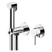 Remer X Style Гигиенический душ со смесителем, 2 отвертия, шланг, с встраиваемой частью, цвет: cromo X63REWMVA