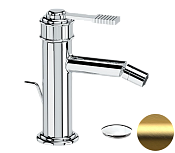 Remer Atelier Смеситель для биде, с донным клапаном, цвет: oro spazzolato AL20BG