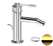 Remer Atelier Смеситель для биде, с донным клапаном, цвет: oro lucido AL20DO