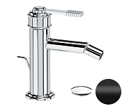 Remer Atelier Смеситель для биде, с донным клапаном, цвет: nero opaco AL20NO