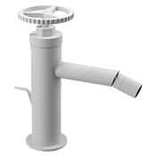 Remer Chrono Смеситель для биде, с донным клапаном, цвет: bianco opaco CH20BO