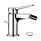 Remer Slash & Dot Смеситель для биде, с донным клапаном, цвет: bianco opaco SL20BO