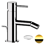 Remer X Style Смеситель для биде, с донным клапаном, цвет: oro lucido X20LDO