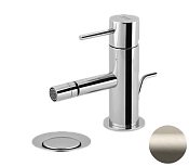 Remer X Style Смеситель для биде, с донным клапаном, цвет: visual inox X20XV