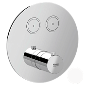 Remer X Style Термостат для ванны встраиваемый, 2 потребителя, внешняя часть, цвет: bianco opaco X99D2KBBO