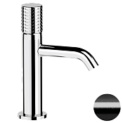 Remer Celebrity Смеситель для раковины, без д/к, высота излива 9,3 см, цвет: cromo nero spazzolato CEC12CFP