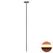 Remer X Style Смеситель для раковины потолочный, без д/к, с внутренней частью, цвет: rame spazzolato N17LXLRP