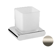 Remer Lounge Стакан подвесной, из матового стекла, цвет: visual inox LN15XV