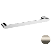 Remer Lounge Полотенцедержатель 40 см, подвесной, латунь, цвет: visual inox LN40XV