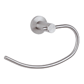 Remer Minimal Inox Полотенцедержатель подвесной кольцевой, цвет: inox/cromo Mi44INOXCR