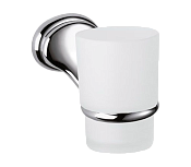 Remer 900 Стакан подвесной, из матового стекла, цвет: cromo NV15CR