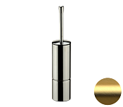 Remer Ершик для унитаза подвесной/напольный, с латунной колбой, цвет: oro spazzolato RB465BG