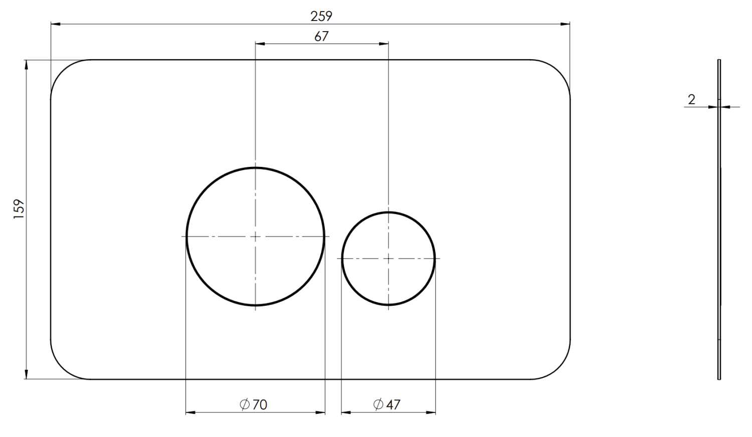 Remer Кнопка смыва для унитаза, нержавеющая сталь, цвет: oro spazzolato RB810BG