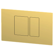 Remer Кнопка смыва для унитаза, нержавеющая сталь, цвет: oro lucido RB820DO