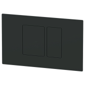 Remer Кнопка смыва для унитаза, нержавеющая сталь, цвет: nero opaco RB820NO