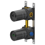 Remer Скрытая часть вертикальная на 3 потребителя WBOX93