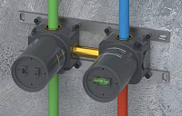 Remer Скрытая часть горизонтальная на 2 потребителя WBOX92Z