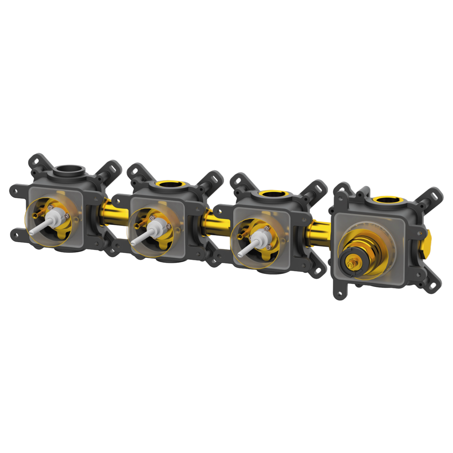 Remer Скрытая часть на 3 потребителя RRBOX99D3P