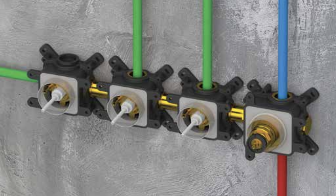 Remer Скрытая часть на 3 потребителя RRBOX99D3P