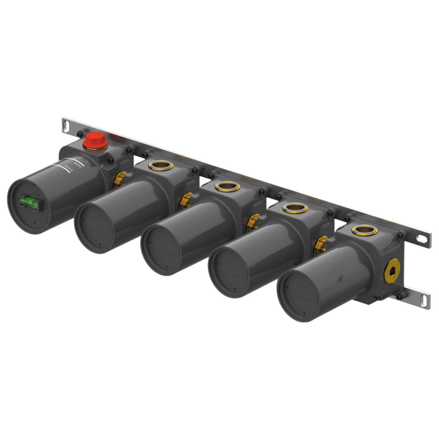 Remer Скрытая часть на 4 потребителя WBOX98D4