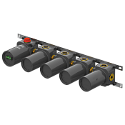 Remer Скрытая часть на 4 потребителя WBOX98D4