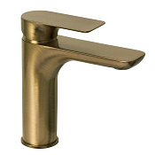 Remer Infinity Смеситель для раковины, без д/к, высота излива 12,6 см, цвет: vecchio ottone I12VO