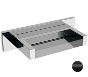 Remer Излив настенный каскадный 10,3 см, цвет: nero opaco 91ZCNO