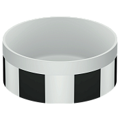 Remer Раковина чаша d37x14,5h см, без прелива, цвет: cromo RB902CR