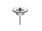 Kludi Выпуск для раковины G 11/4, цвет: сталь/никель/хром 1041135-00