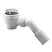 Kludi Tasso 50 Сливной гарнитур для поддонов, 5 см, цвет: белый/хром 2105205-00