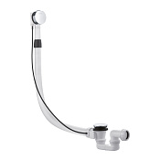 Kludi Rotexa Слив-перелив для ванны G11/2, 7,2 см, цвет: белый/хром 2140905-00