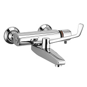 Kludi Medi Care Смеситель для ванны термостатический, настенный, длина излива 26,5 см, цвет: хром 350850564