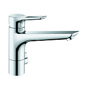 Kludi Mix Смеситель для кухни, полый рычаг, с дополнительным краном, цвет: хром 329060562