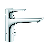 Kludi Mix Смеситель для кухни, литой рычаг, с дополнительным краном, цвет: хром 329060575