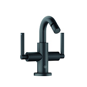 Kludi Nova Fonte Puristic Смеситель для биде, с д/к, цвет: черный матовый 203133915