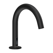 Axor Uno Смеситель для раковины сенсорный на 1 отвер, без д/к, излив 9,7h см, цвет: матовый черный 38010670