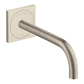 Axor Uno Смеситель для раковины встр., сенсорный, внешняя часть, излив 22,5 см, цвет: шлифов. никель 38120820