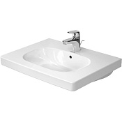 Duravit D-Code Раковина подвесная 65x48.5x17.5h см, с переливом, цвет: белый глянцевый 03426500002