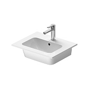 Duravit Me by Starck Раковина накладная 53x43x18h см, с переливом, цвет: белый глянцевый 23365300001