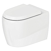 Duravit Qatego Унитаз напольный безободковый 39x60 см, цвет: белый глянцевый 2020092000