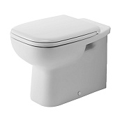 Duravit D-Code Унитаз напольный 35,5x56 см, цвет: белый глянцевый 21150900002